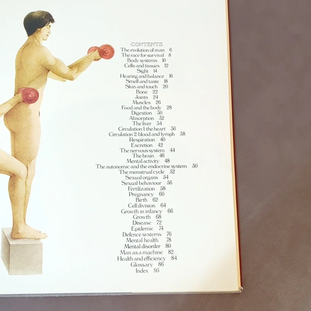 1982 The Way Your Body Works hard cover book Artists House Stonehouse Netherland